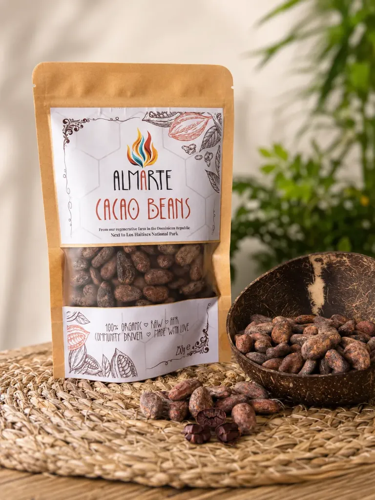 Almarte  Organic Raw Cacao Beans – 250g