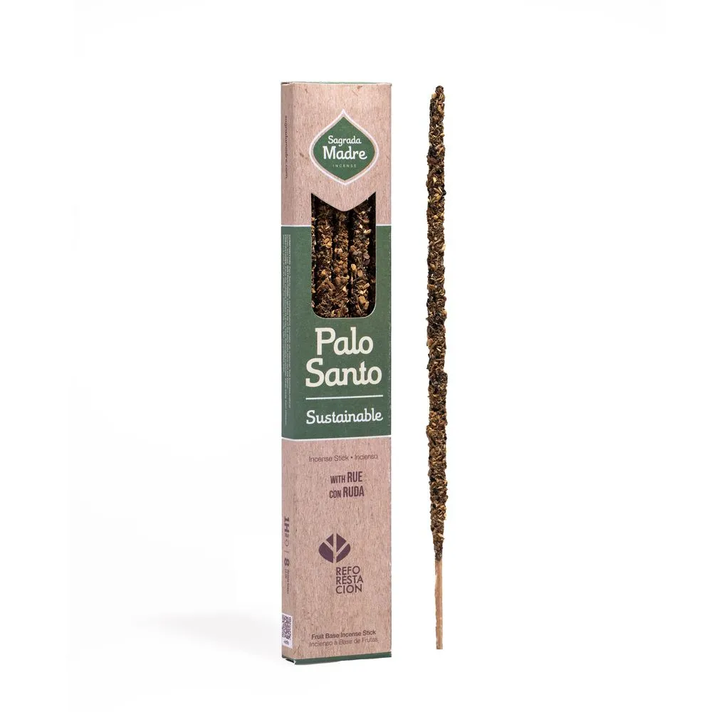 [5920F] Palo Santo With Ruda Incense Sticks – Sagrada Madre