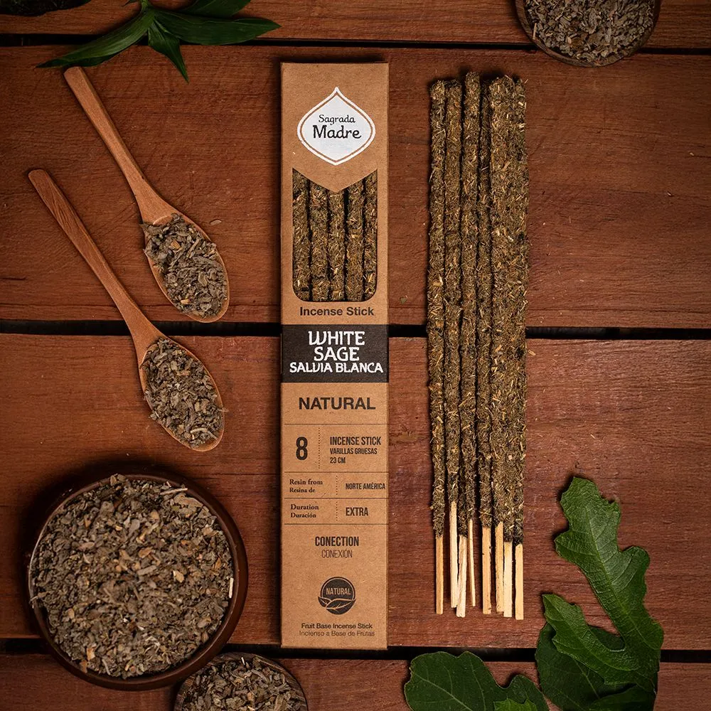 [5918AB] Natural Incense with sage - Sagrada Madre