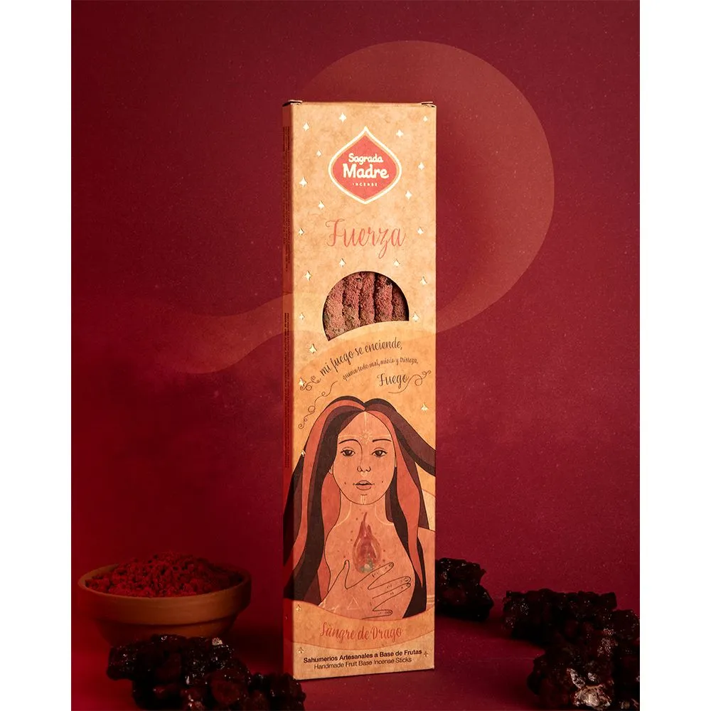 [6005C] Herbal Incense Fire Element - Strength - Sagrada Madre