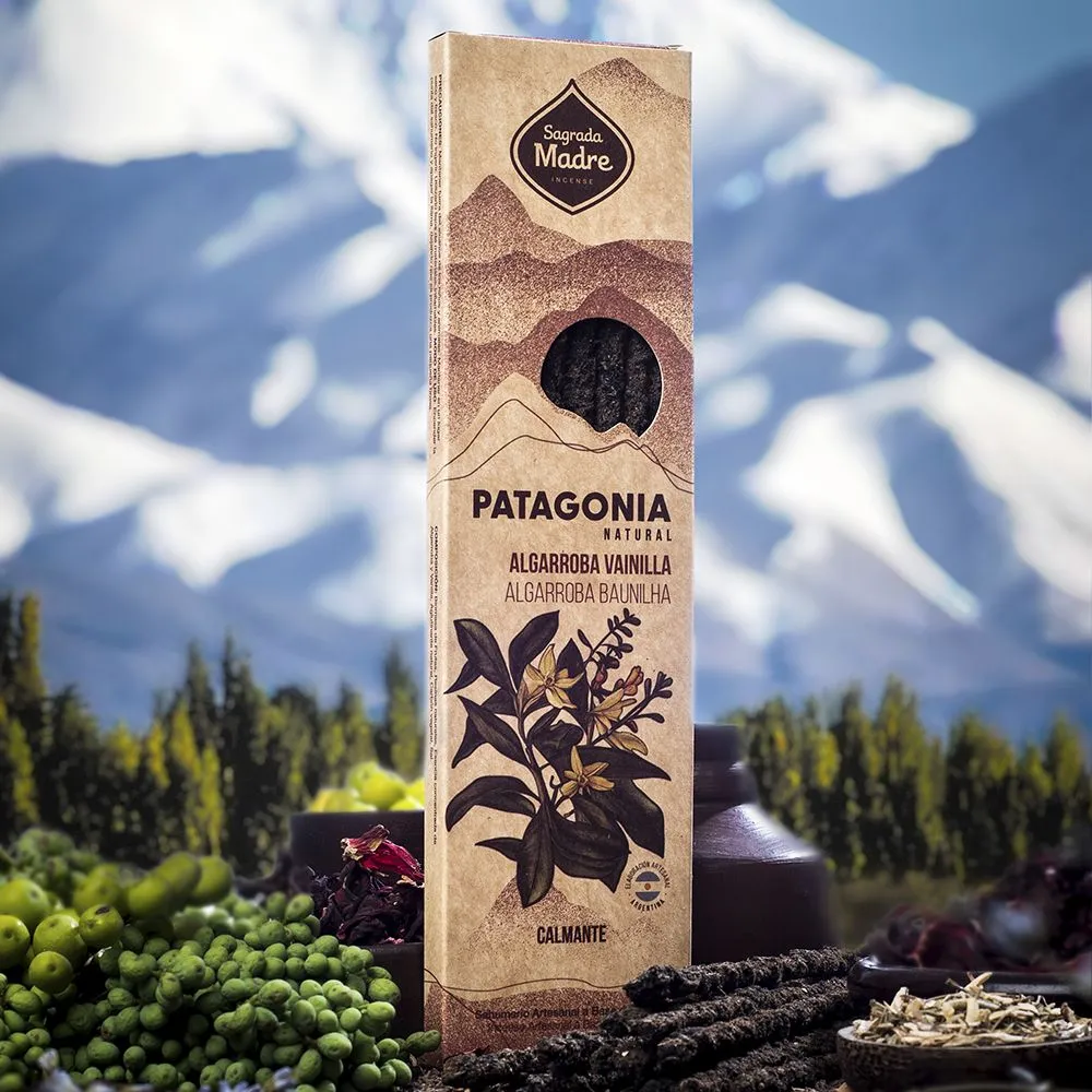 [900A] Natural Incense Patagonia Vanilla & Carob - Sagrada Madre